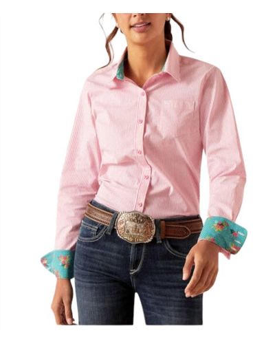 Ariat Kirby Stretch Shirt - Red