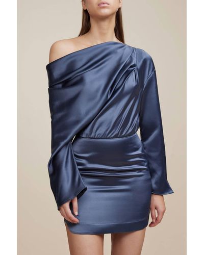 Acler Garnett Dress - Blue