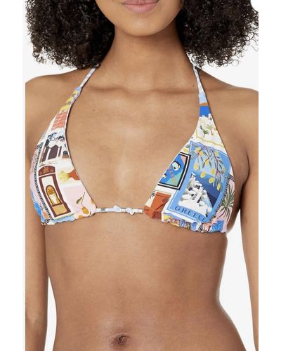 Seafolly On Vacation Reversible Longline - Blue