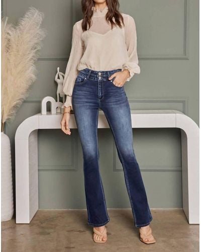 Kancan Lilly Bootcut Jean - Gray