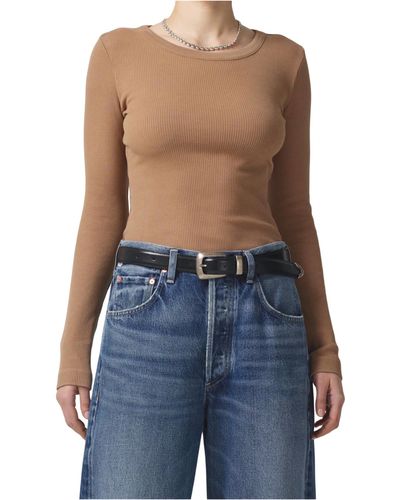 Citizens of Humanity Adeline Top - Blue
