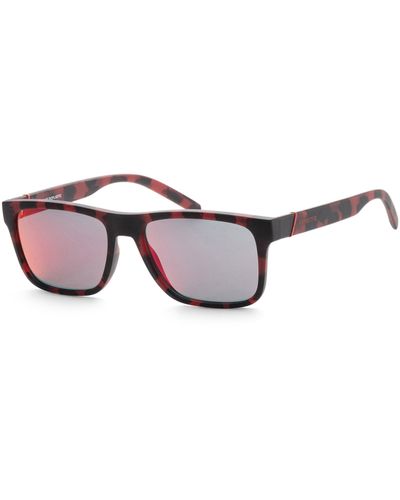 Arnette 55mm Matte Red Black Havana Sunglasses An4298-27956q-55 - Multicolor