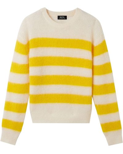 A.P.C. Lia Sweater - Yellow