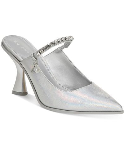 Circus by Sam Edelman Monique Faux Leather Pointed Toe Pumps - White