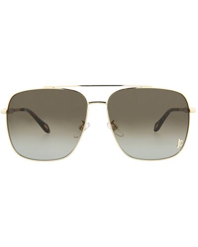 Just Cavalli Aviator-frame Metal Sunglasses - Gray