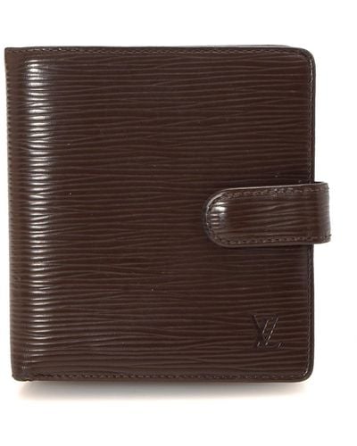 Louis Vuitton Brown Moka Wallet