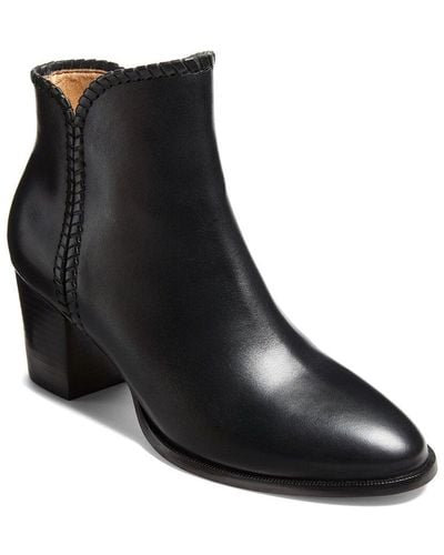 Jack Rogers Cassidy Leather Bootie - Black