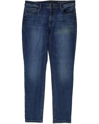 DL1961 Florence Denim Comfort Waist Straight Leg Jeans - Blue