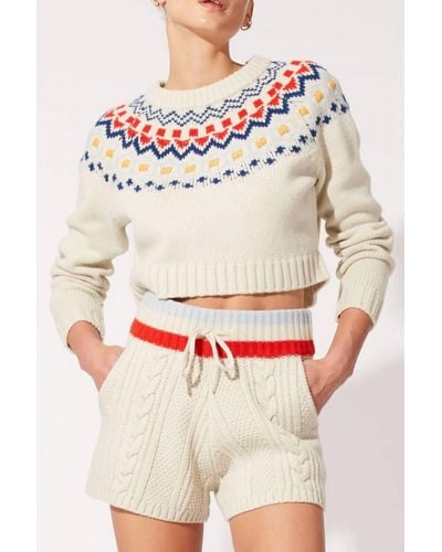 Solid & Striped Carley Sweater - Natural