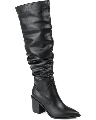 Journee Collection Knee-high boots for Women | Online Sale up to