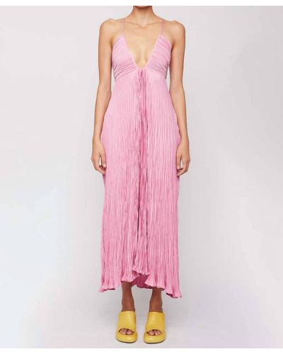 A.L.C. Angelina Midi Dress - Pink