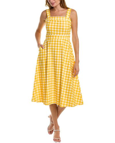 Jude Connally Kaia Midi Dress - Yellow
