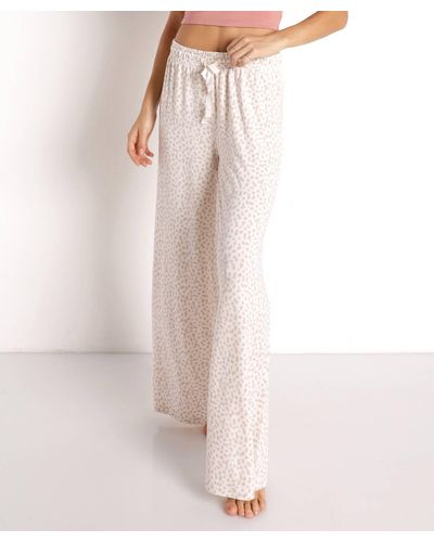 Z Supply Free As A Bird Leopard Pant - Pink