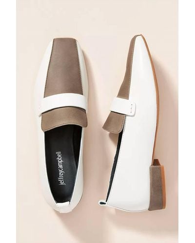Jeffrey Campbell Moritz Loafers - Natural