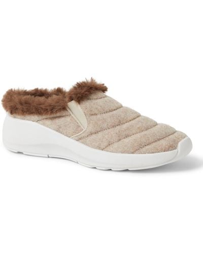 Dearfoams Amaya Sleeper Wedge Indoor/outdoor Sneakers - White