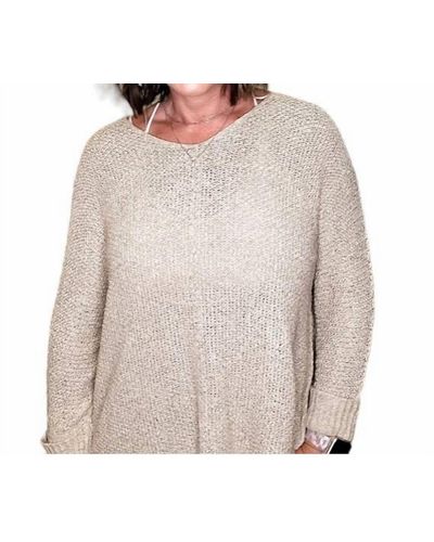 Eesome Lightweight Knit Sweater - Gray