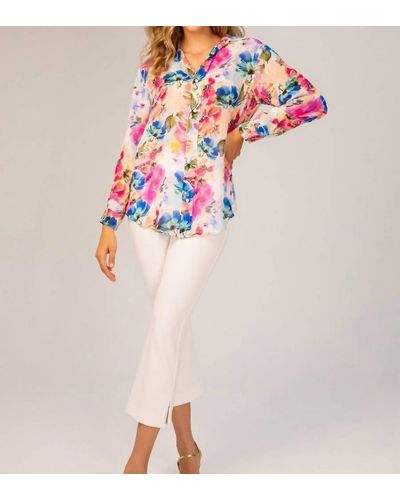 Lavender Brown The Hailey Top - Pink