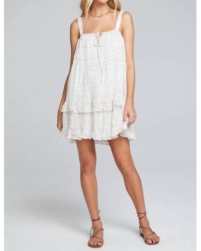 Saltwater Luxe Clarice Mini Dress - White