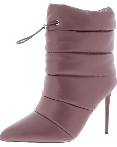 Steve Madden Cloak Pointed Toe Fashion Mid-calf Boots - Purple