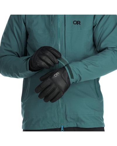 Outdoor Research Aksel Work Gloves - Green