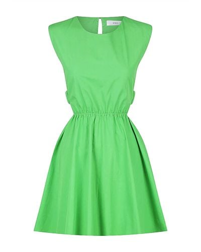 SWF Strapped Mini Dress - Green