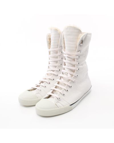 Dior Sneaker Boots Sneakers Leather - White