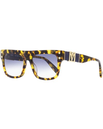 MCM Rectangular Sunglasses 733sl Tokyo Tortoise 54mm - Black