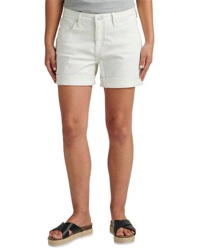White Jag Shorts for Women | Lyst