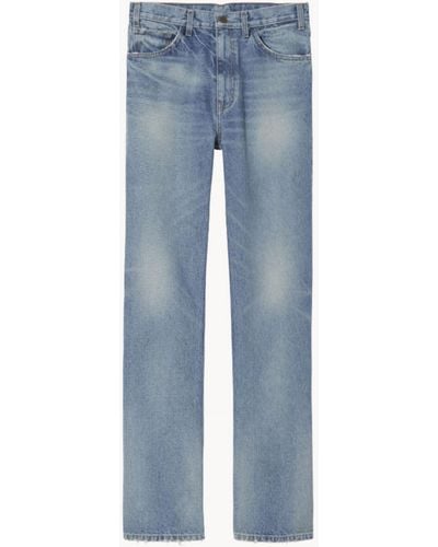 Nili Lotan Mitchell Jeans In Simon Wash - Blue