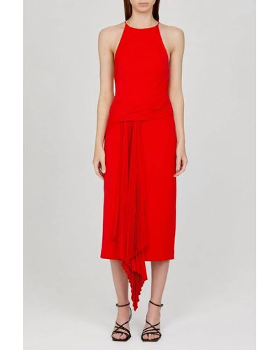 Acler Bercy Dress - Red