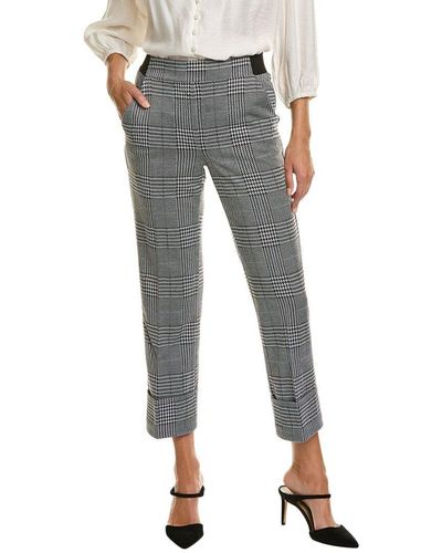 Laundry by Shelli Segal Jacquard Pant - Gray