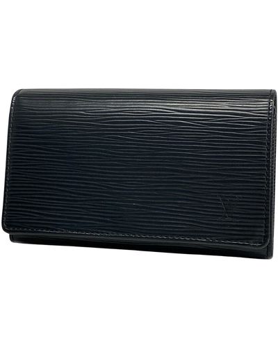Louis Vuitton Trésor Leather Wallet (pre-owned) - Black