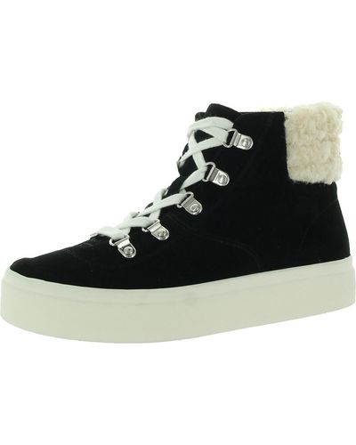 Sole Society Talan Suede Lifestlye Booties - Black