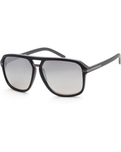 Guess 60mm Black Sunglasses Gf0258-02c - White