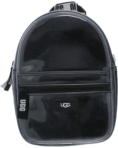 UGG Faux Fur Adjustable Backpack - Black