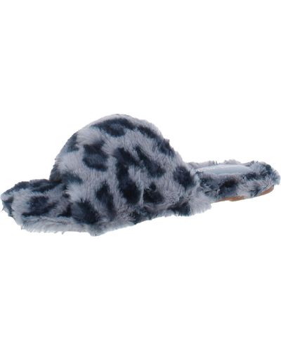 Nine West Cozy 2 Tye Die Slip On Slide Slippers - Gray