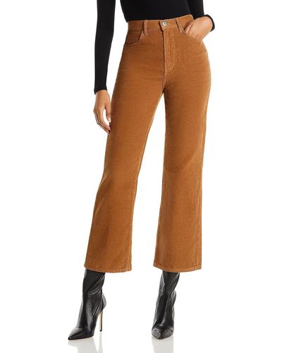RE/DONE Corduroy 70's Flared Pants - Multicolor
