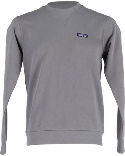 Patagonia Logo Sweatshirt - Gray