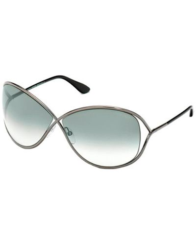 Tom Ford Miranda Tf 130 08b Round Sunglasses - Metallic