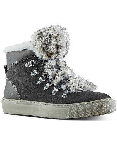 Cougar Shoes Daniel Suede Winter Casual Sneakers - Gray