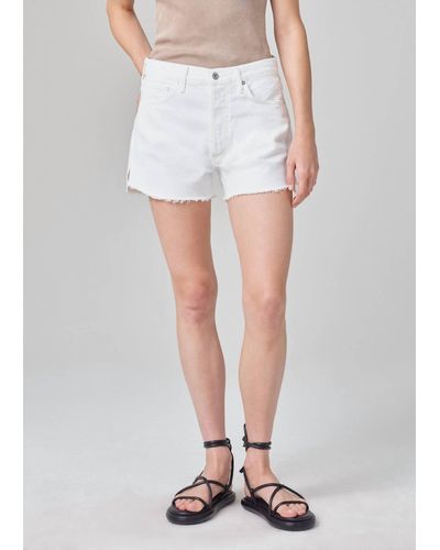 Citizens of Humanity Marlow Vintage Short - White