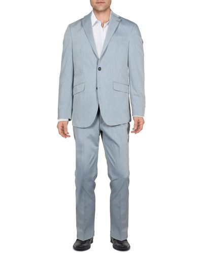 Kenneth Cole Slim Fit Suit Separate Two-button Suit - Blue