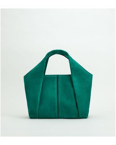 Tod's Shirt Shopping Bag Mini - Green