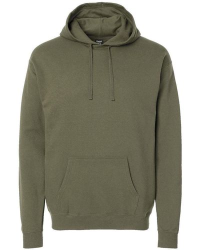 Hanes Perfect Fleece Hooded Sweatshirt - Green