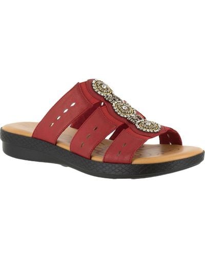 Easy street nori slide sandals sales