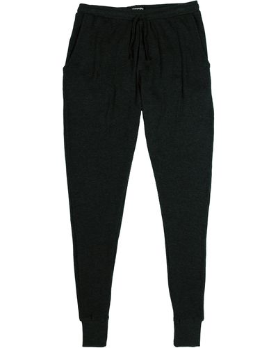 Unsimply Stitched Thermal Lounge jogger - Black