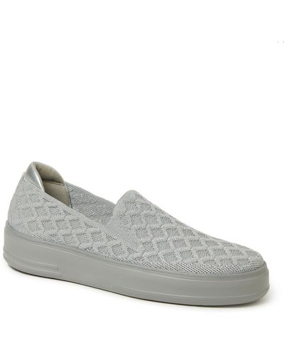 Dearfoams Sophie Slip-on Sneaker - Gray