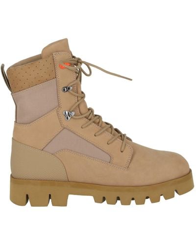 Heron Preston Military Lace-up Boots - Brown