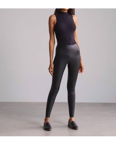 Commando Faux Leather Legging In Black