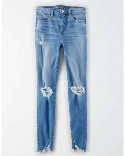 American Eagle Outfitters Ae Dream Super High-waisted jegging - Blue